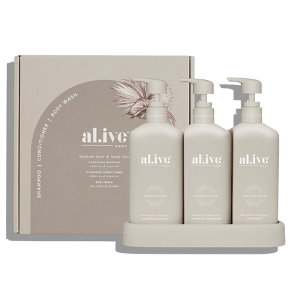 Al.ive Hair & Body Trio - Hydrate - Aster & Ruby