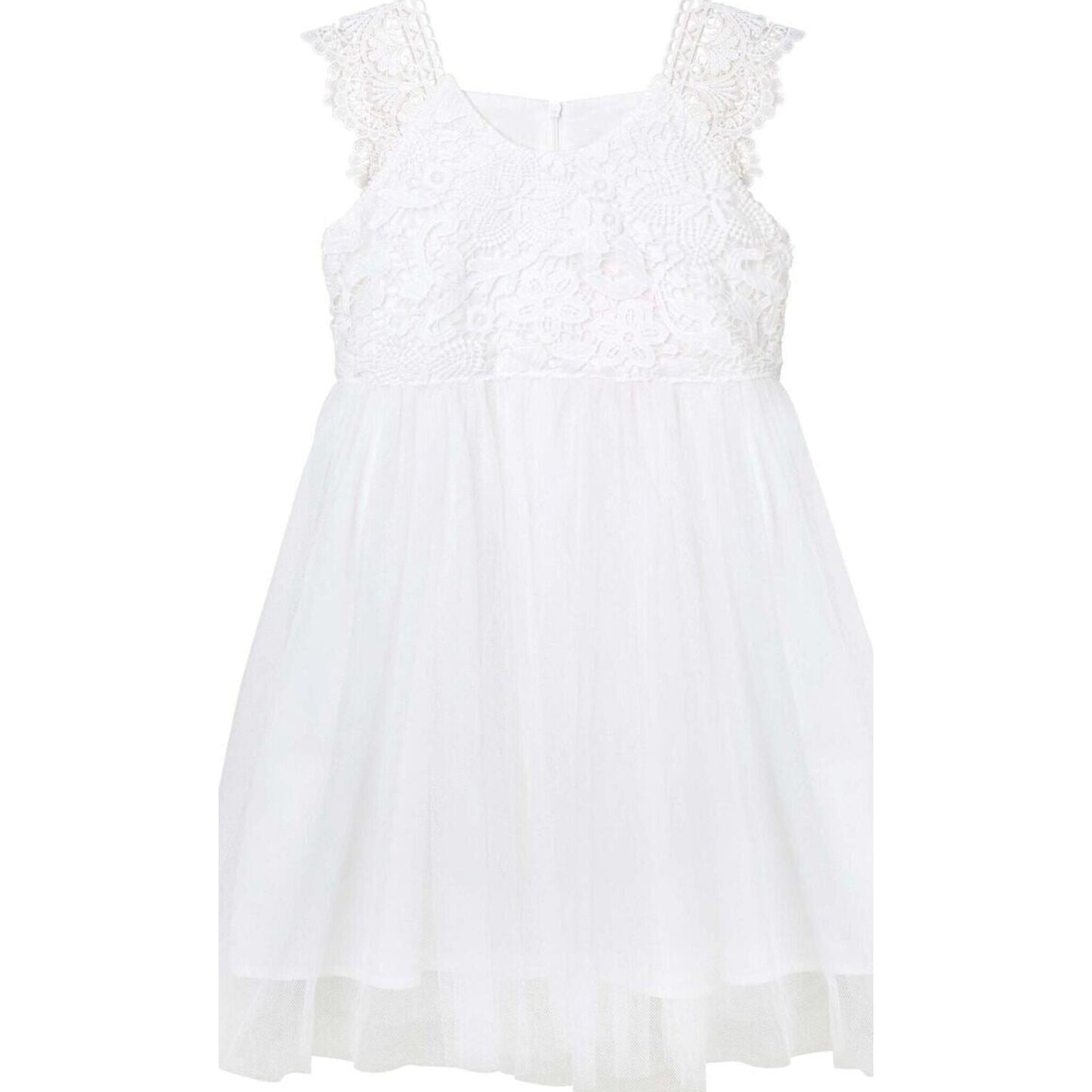Designer Kidz Angie Lace Bodice Dress | Aster & Ruby