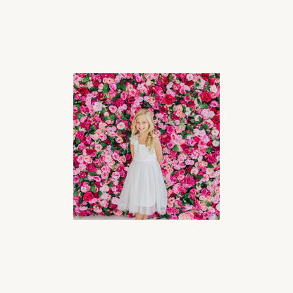 Designer Kidz Angie Lace Bodice Dress | Aster & Ruby