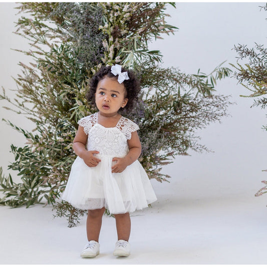 Angie Lace Romper-Aster & Ruby