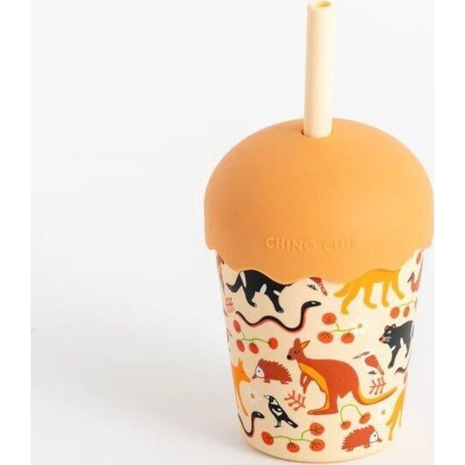 Chino Club Aussie Animals Mini Smoothie Cup & Straw 200ml | Aster & Ruby