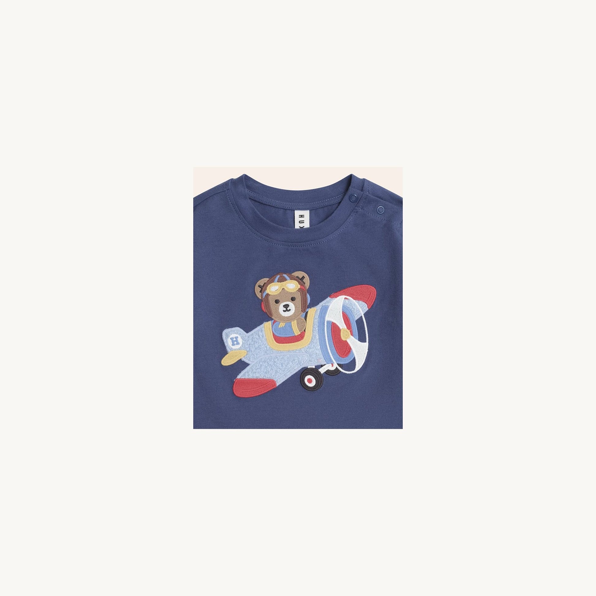 Huxbaby Aviator Huxbear Boxy Tee | Aster & Ruby