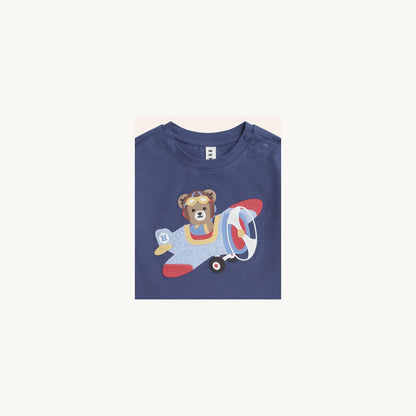 Huxbaby Aviator Huxbear Boxy Tee | Aster & Ruby
