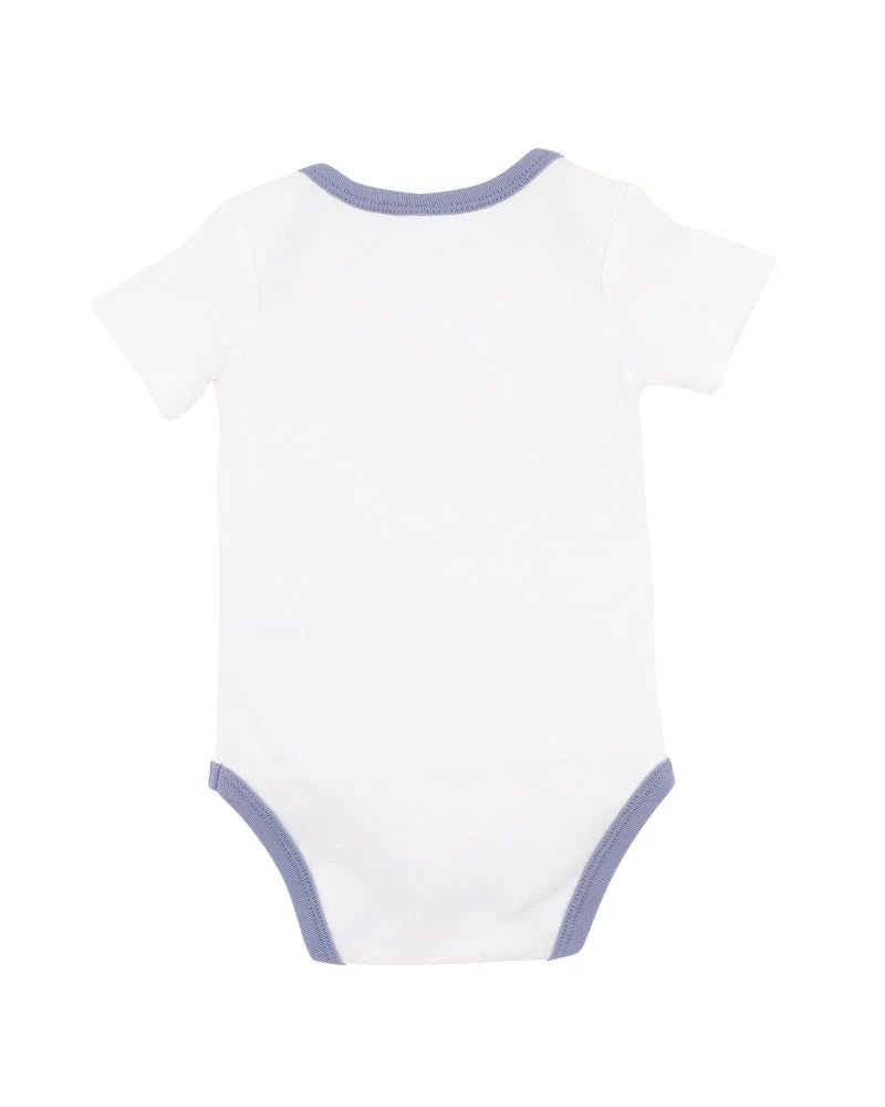 AXEL SAILOR BEAR ORGANIC BODYSUIT - Aster & Ruby