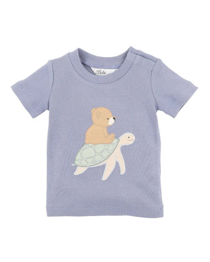 AXEL TURTLE ORGANIC TEE - Aster & Ruby
