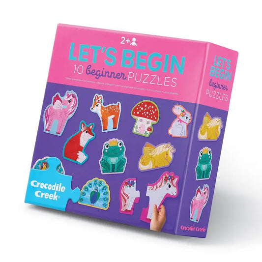 Let's Begin 2pc Puzzles Unicorn