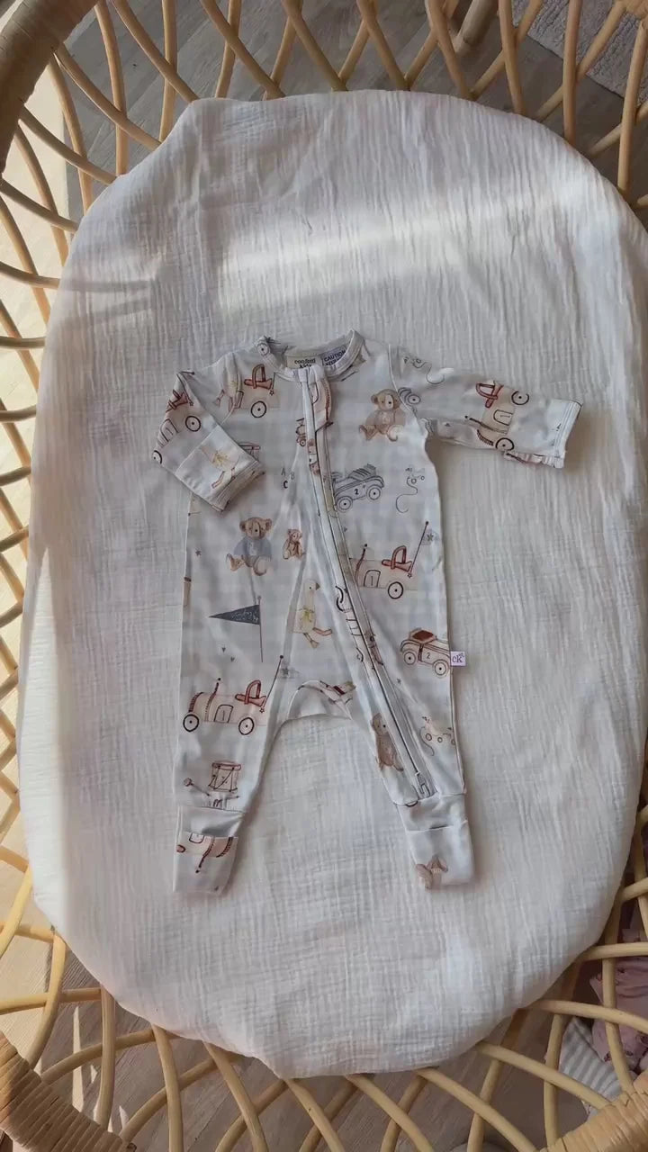 Toy Parade - Bamboo Zipsuit