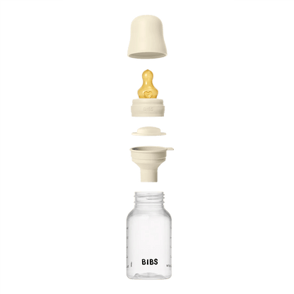 Baby Bottle Latex 150ml Slow Flow Ivory - Aster & Ruby