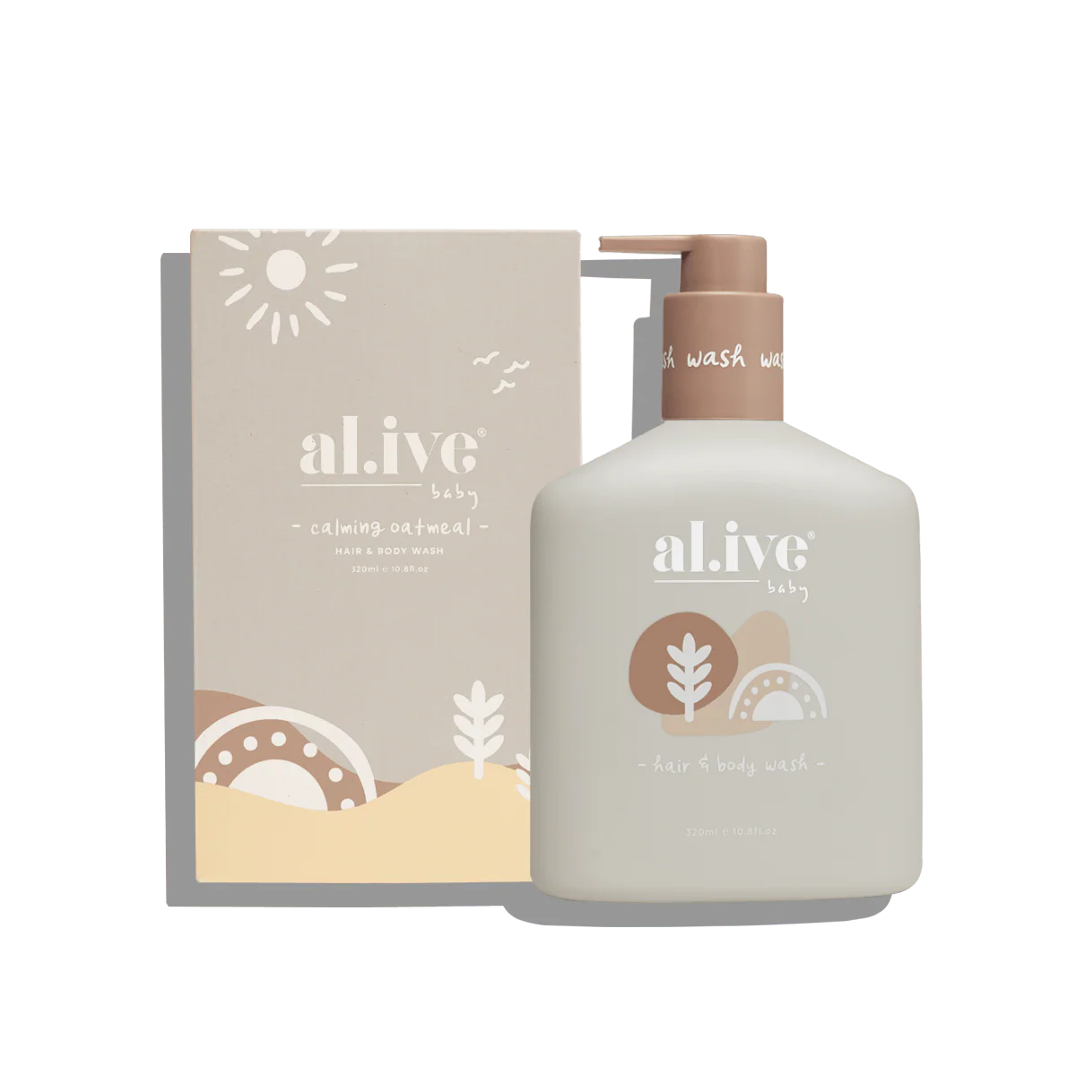 Baby Hair & Body Wash Calming Oatmeal