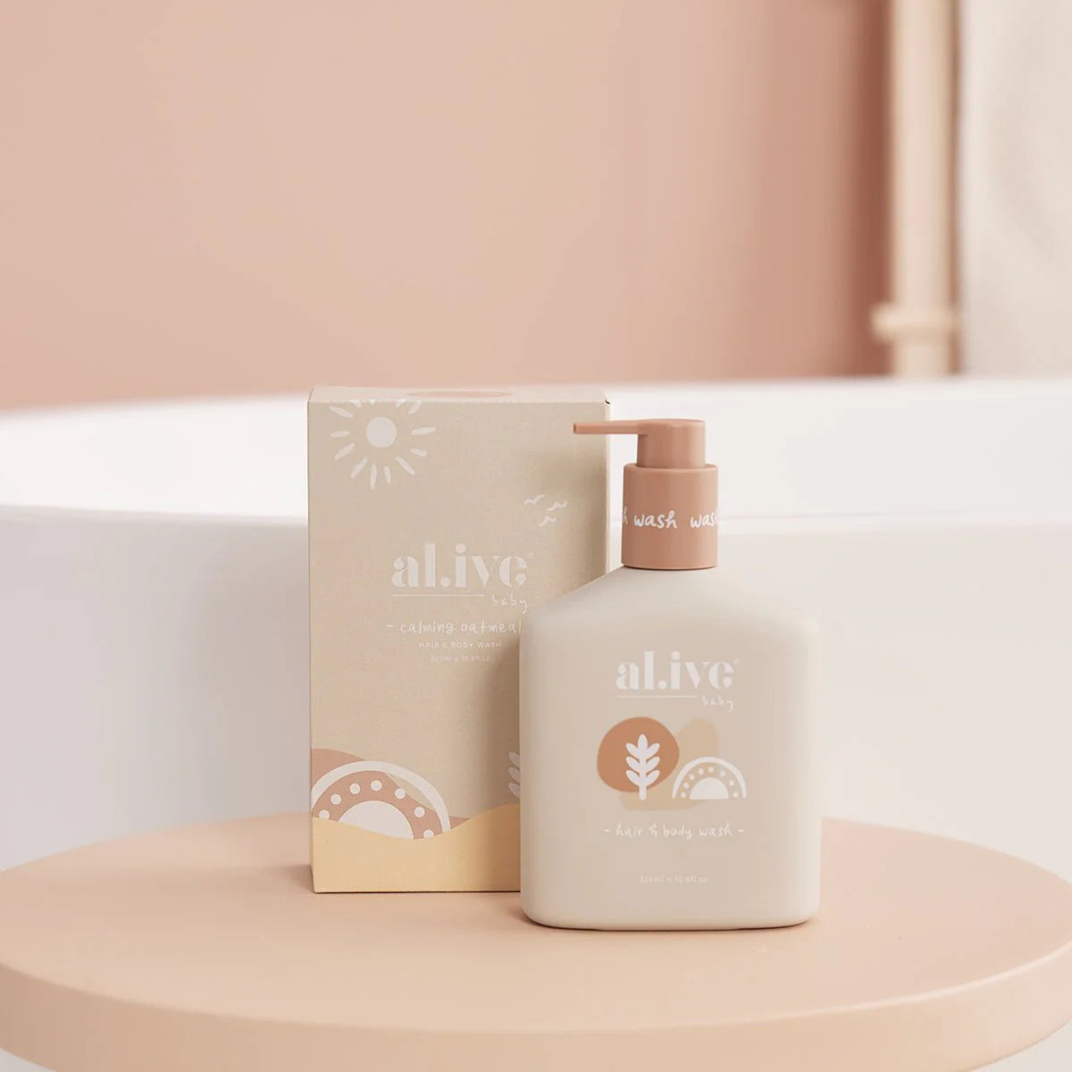 Baby Hair & Body Wash Calming Oatmeal