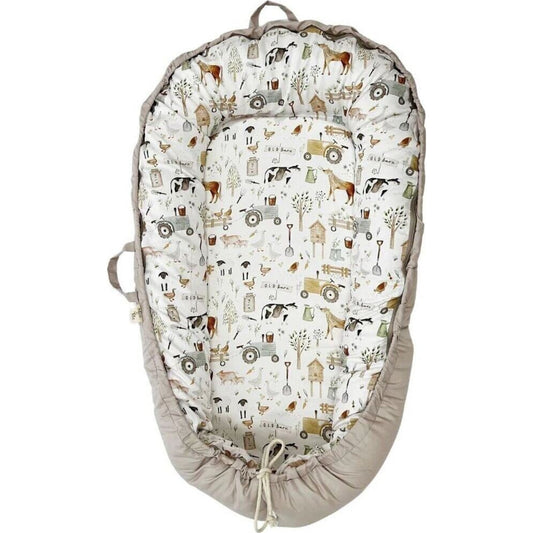 Cuddle Bug & Co Baby Lounger Farm Life | Aster & Ruby