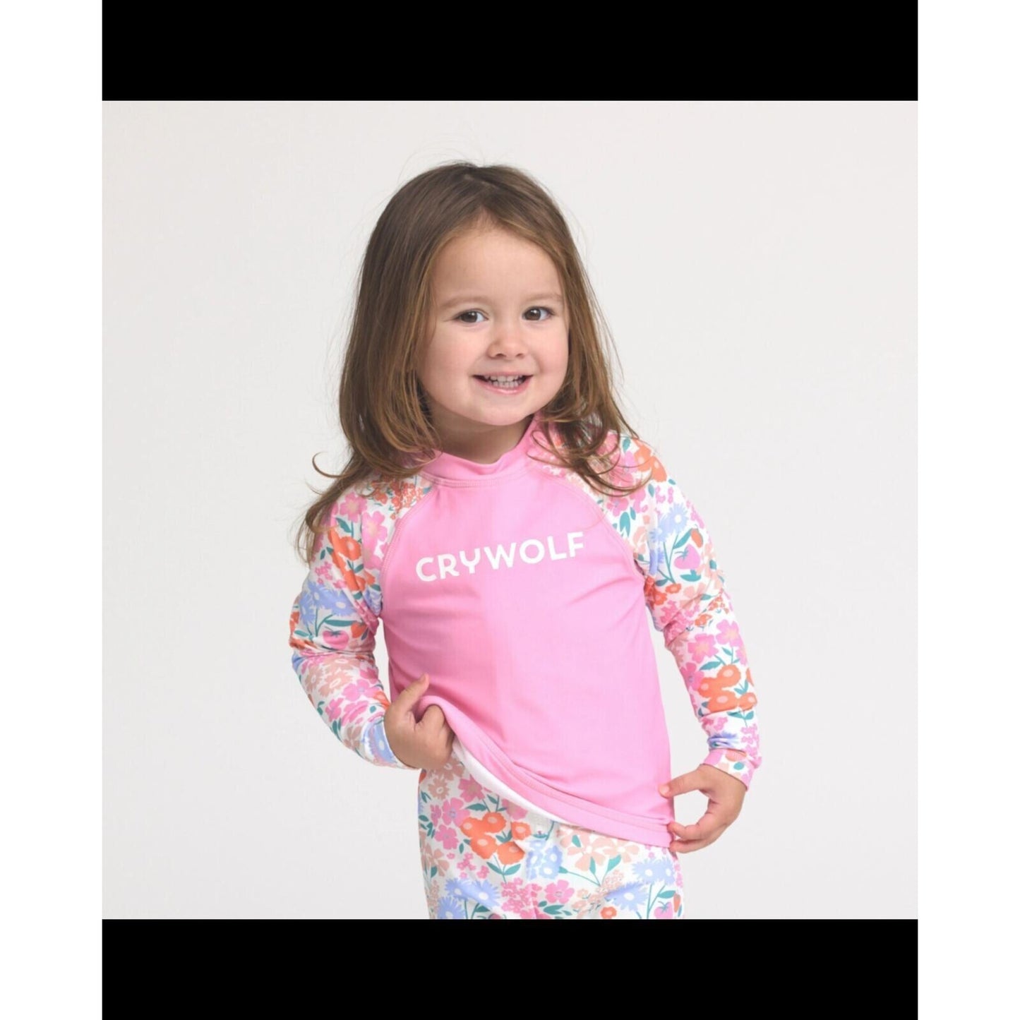 Crywolf Baby Rash Vest Berry Garden | Aster & Ruby