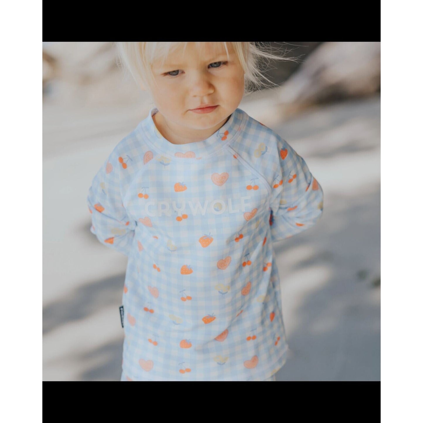 Crywolf Baby Rash Vest Lucky Picnic | Aster & Ruby