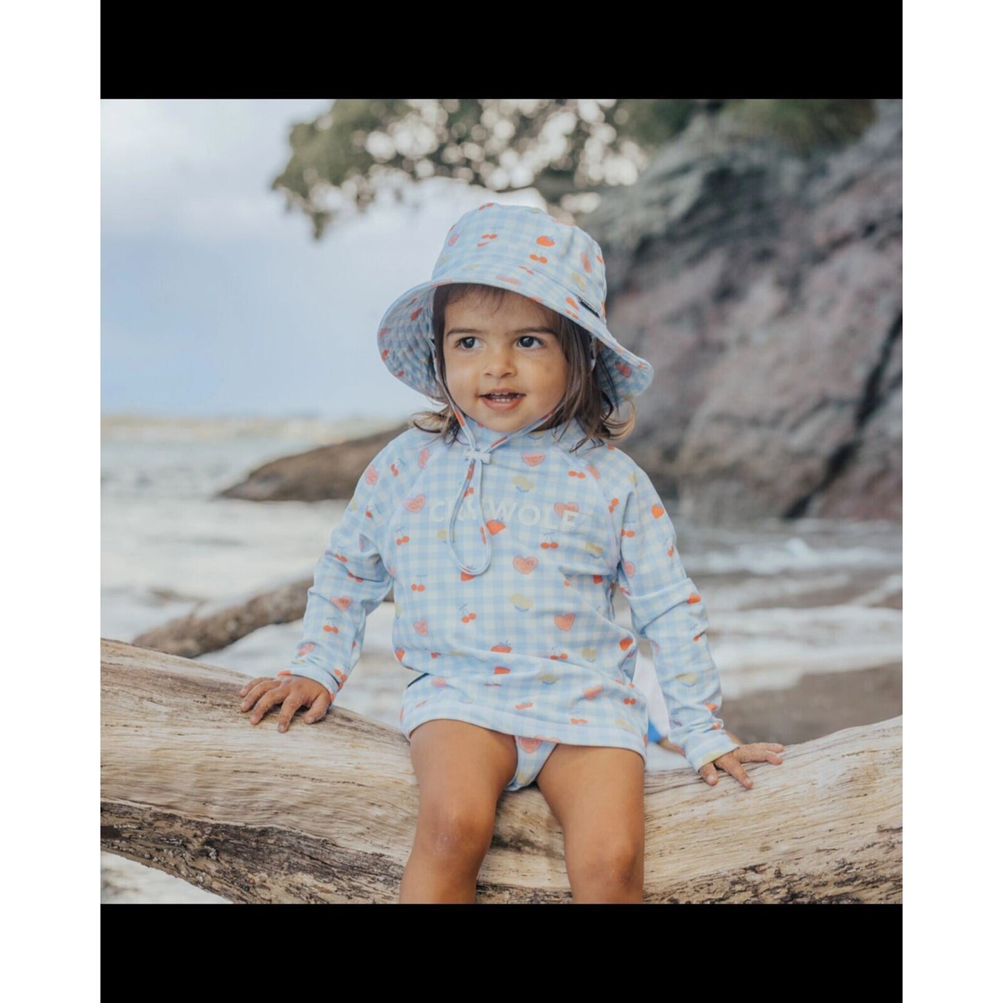Crywolf Baby Rash Vest Lucky Picnic | Aster & Ruby