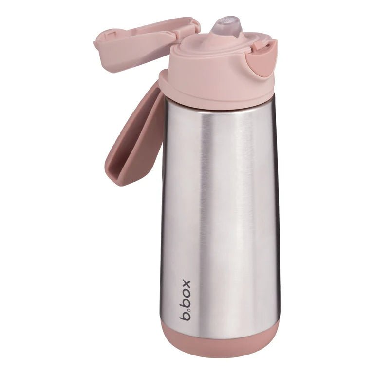 b.box Insulated Sport Spout 500ml - Blush Crush - Aster & Ruby