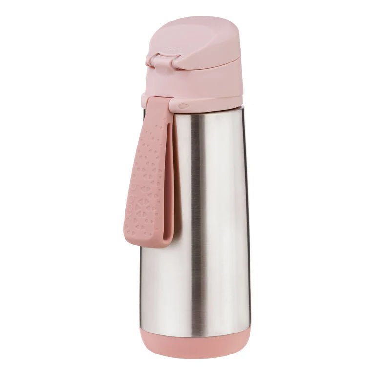 b.box Insulated Sport Spout 500ml - Blush Crush - Aster & Ruby