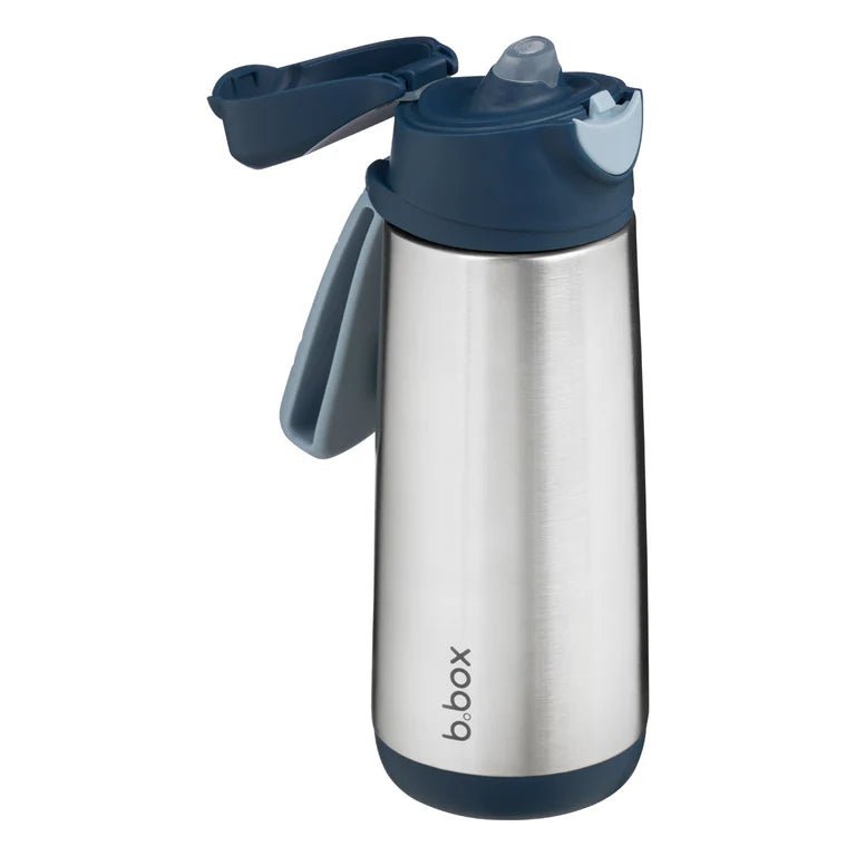 b.box Insulated Sport Spout 500ml - Midnight - Aster & Ruby