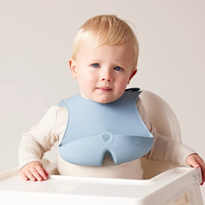 b.box Silicone Bib - Ocean - Aster & Ruby