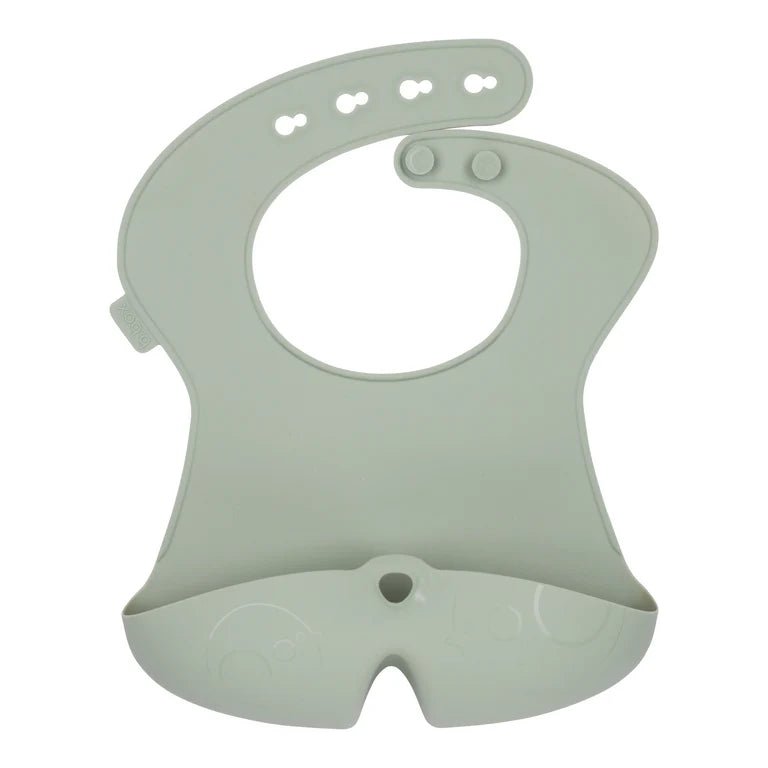 b.box Silicone Bib - Sage - Aster & Ruby