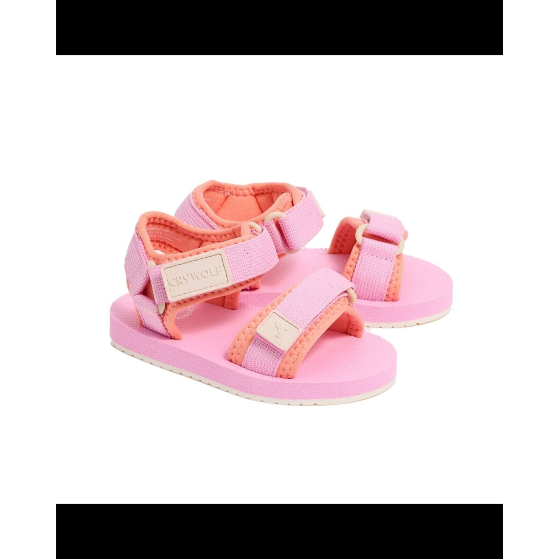 Crywolf Beach Sandal Candy Pink | Aster & Ruby