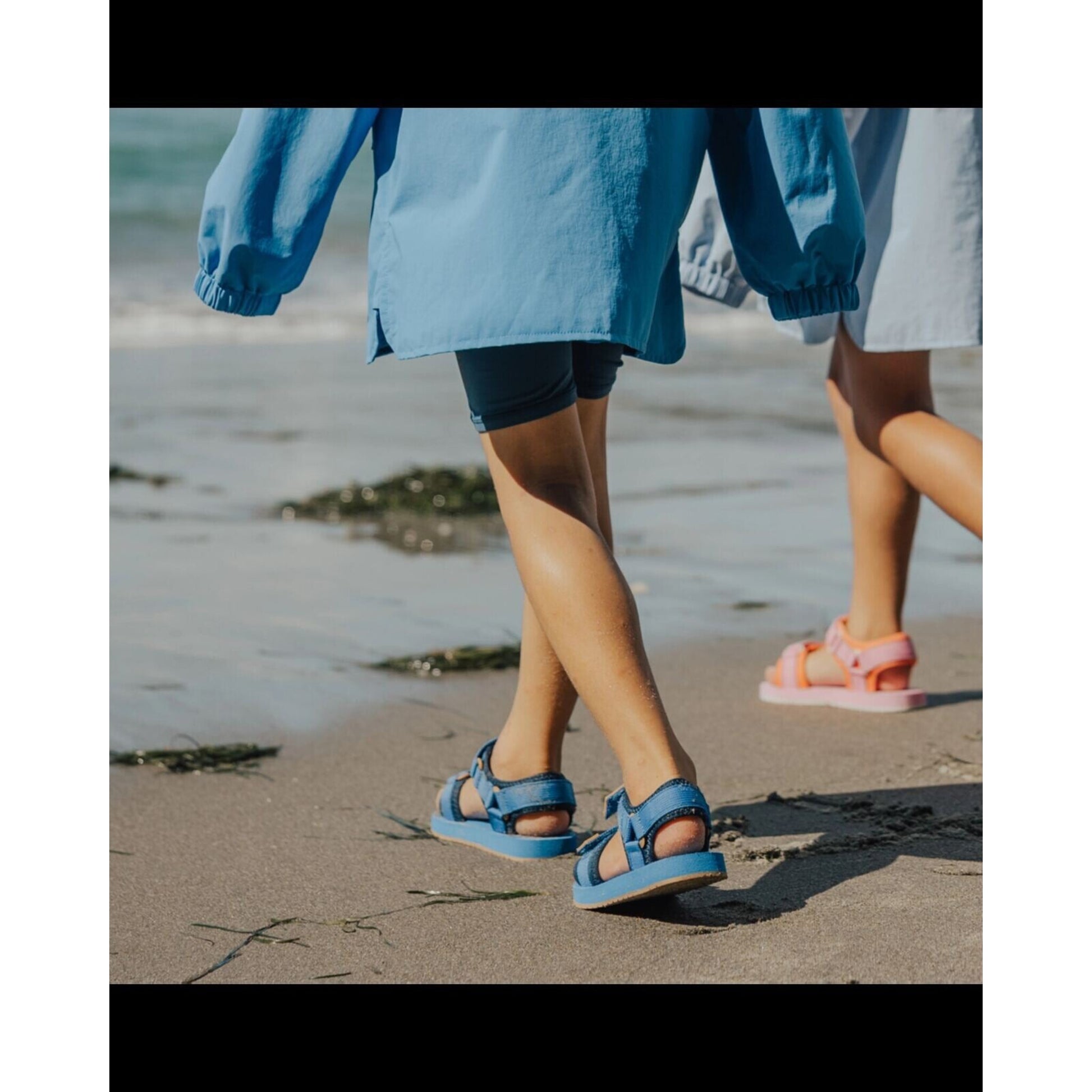 Crywolf Beach Sandal Deep Sea | Aster & Ruby