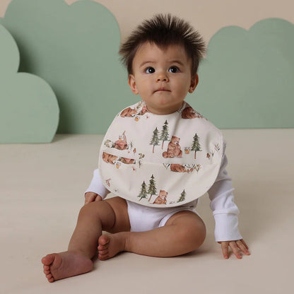 Bears Snuggle Bib - Aster & Ruby