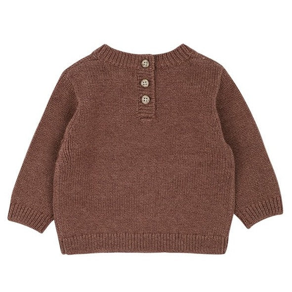 Bebe Myles Beaver Knitted Jumper-Aster & Ruby