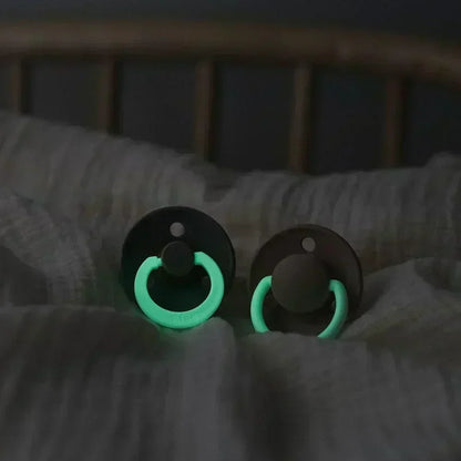 Pacifier Round GLOW 2pk
