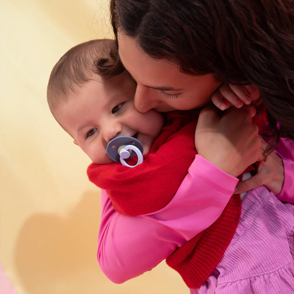 BIBS Pacifier Fusion Colour Baby Blue/Petrol Mix | Aster & Ruby