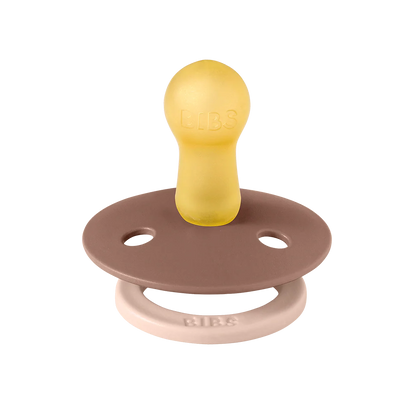 BIBS Pacifier Fusion Colour Blush/Woodchuck Mix | Aster & Ruby