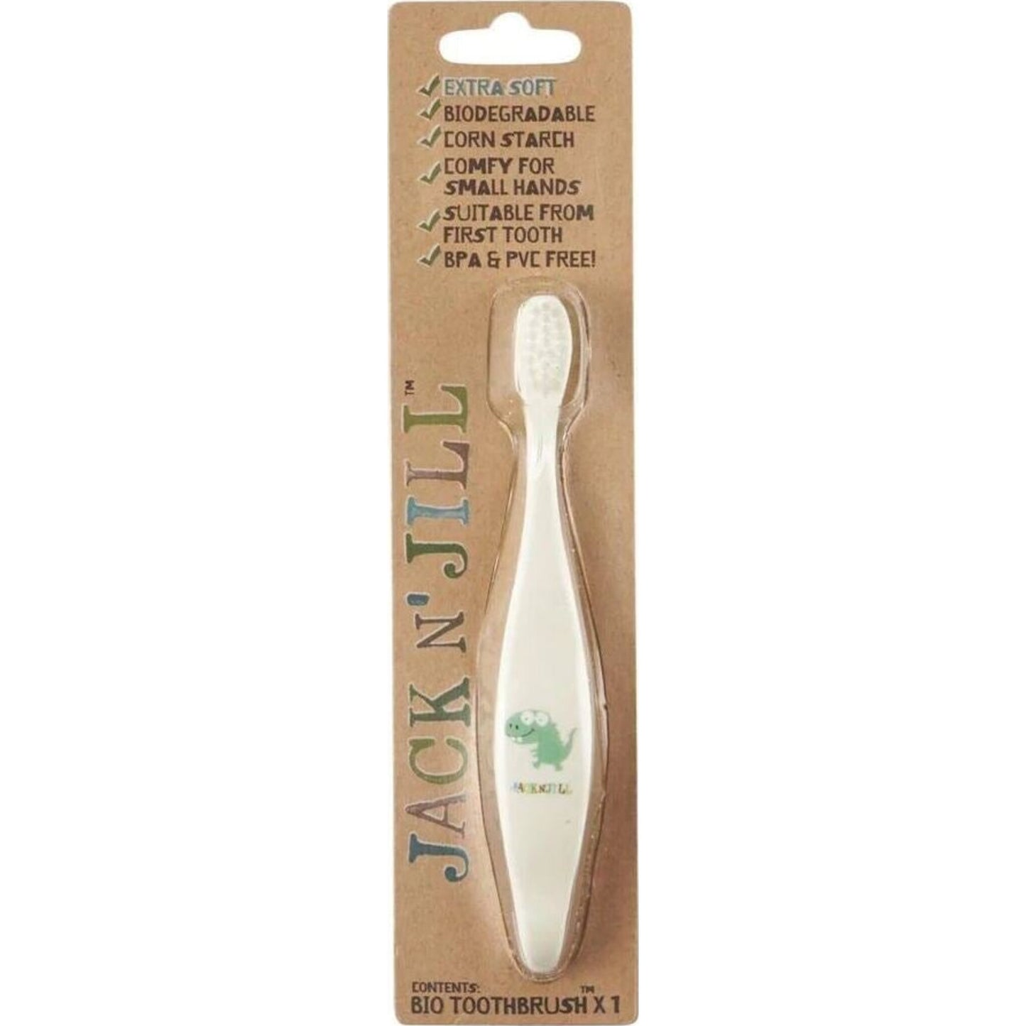 Jack N' Jill Bio Toothbrush Dino | Aster & Ruby