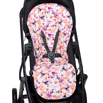 Universal Organic Pram Liner Blushing Beauty