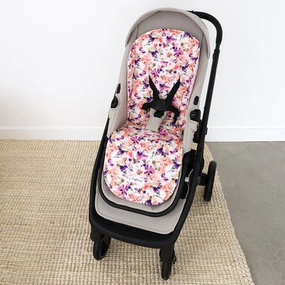 Universal Organic Pram Liner Blushing Beauty