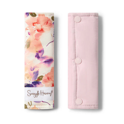 Universal Reversible Pram Strap Covers Blushing Beauty