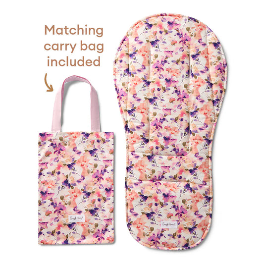 Universal Organic Pram Liner Blushing Beauty