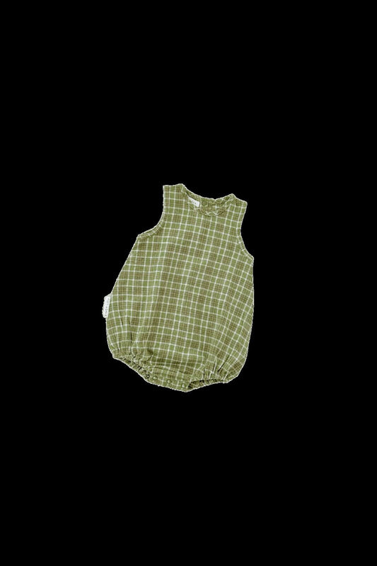 BOBBIE ROMPER | THYME – NB, 0-3m, 3-6m, 6-12m – Aster & Ruby