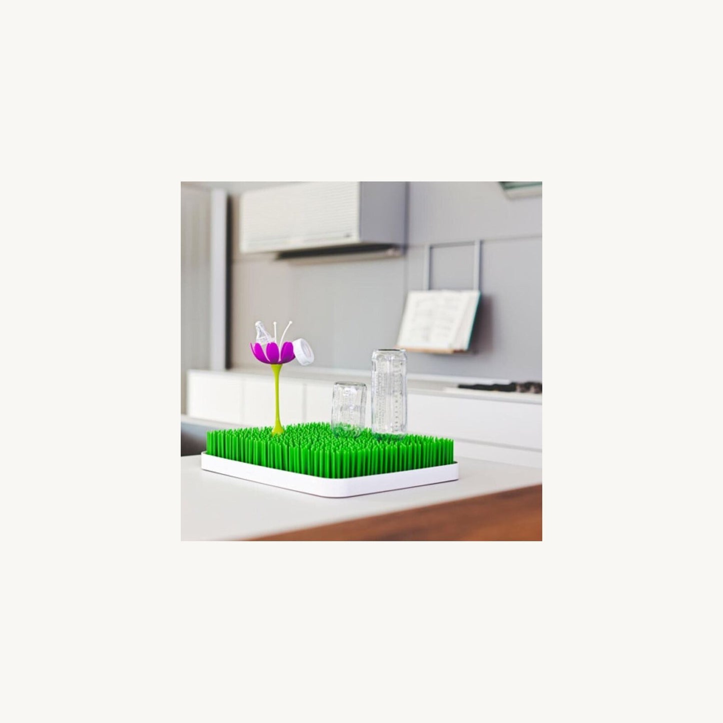 Boon Stem Drying Rack - Magenta – children's product by Boon | Aster & Ruby