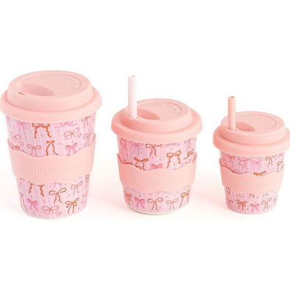 Chino Club Bows Kids Keep Cup 8oz | Aster & Ruby