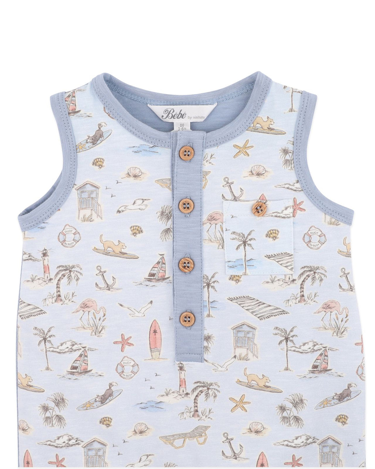 Max Print Puppy Romper