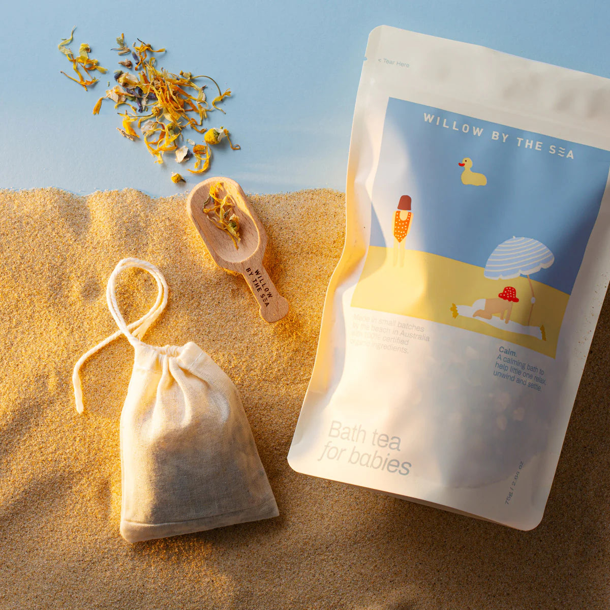 Calm Baby Bath Tea