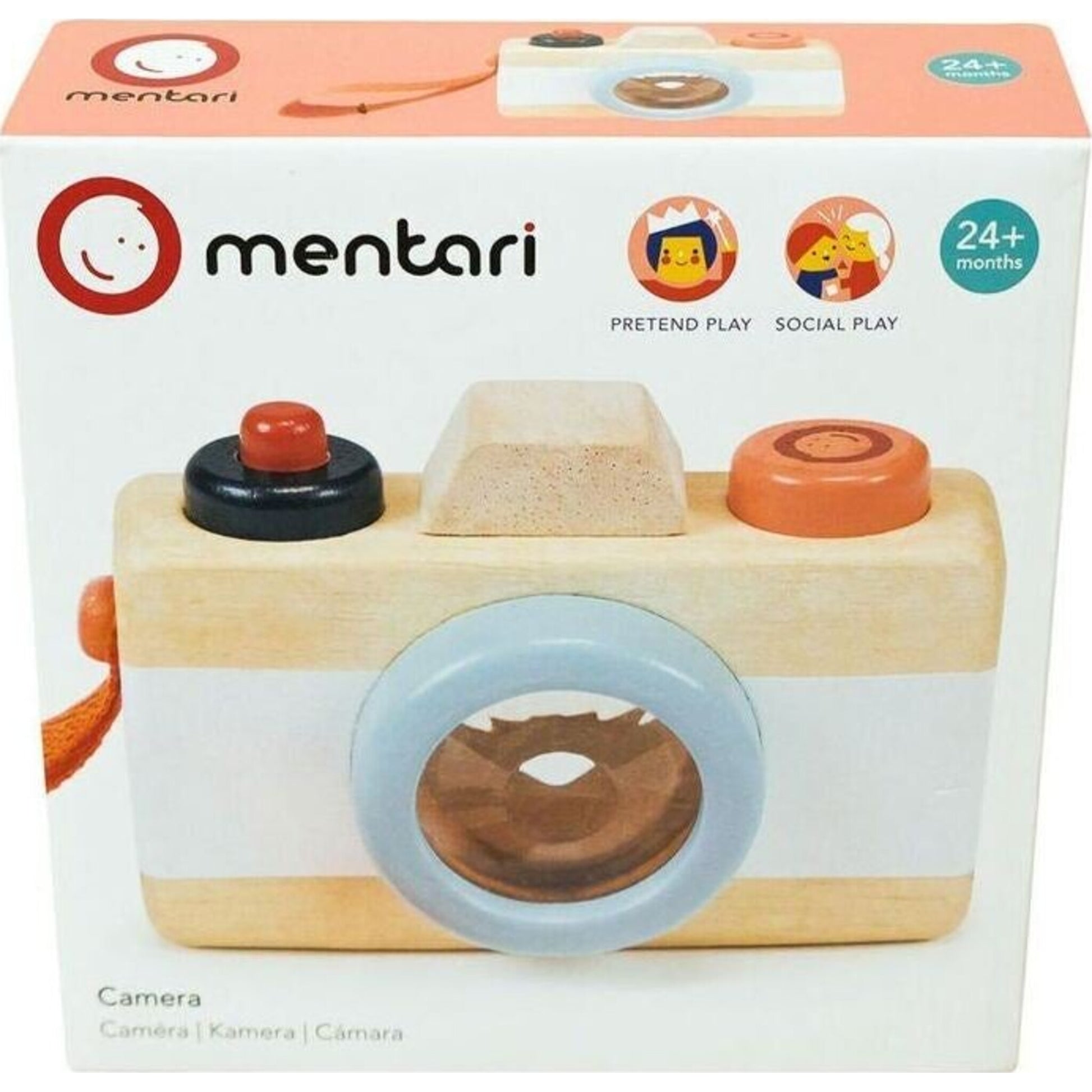 Mentari Wooden Toy Camera | Aster & Ruby