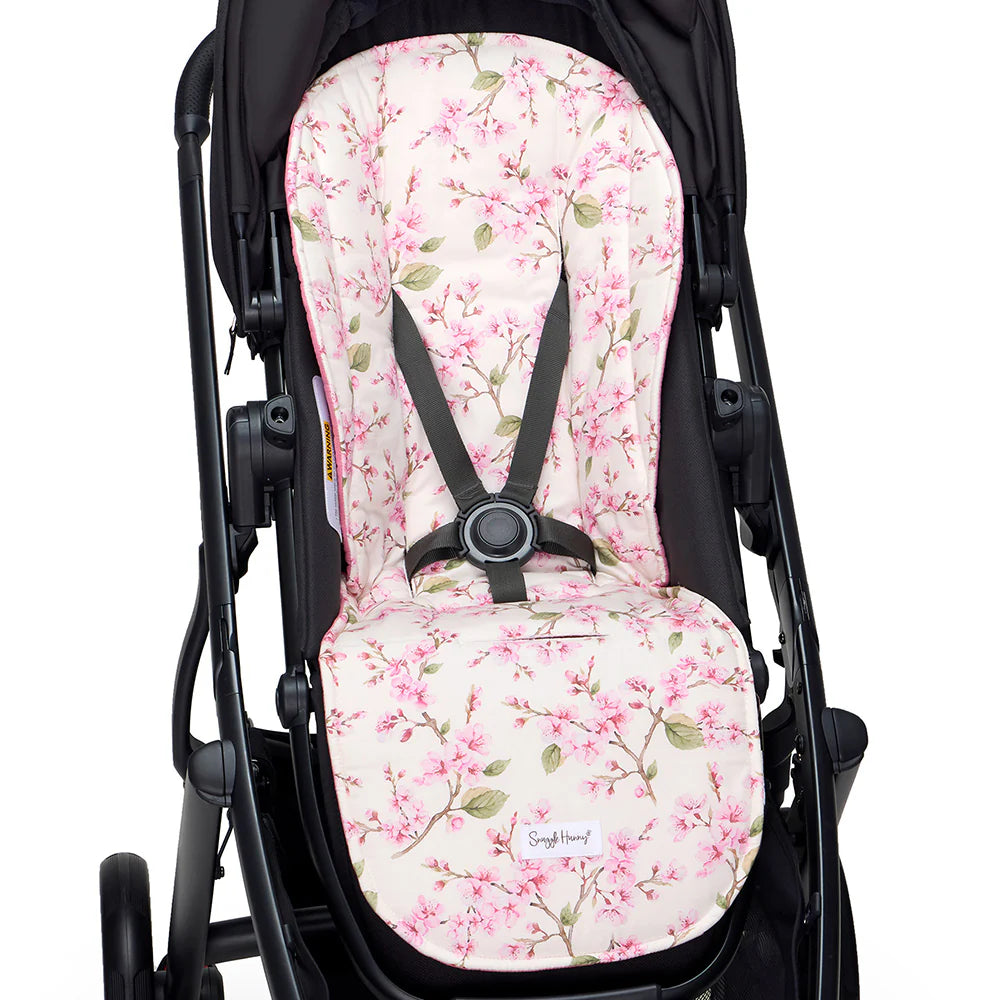 Universal Organic Pram Liner Cherry Blossom