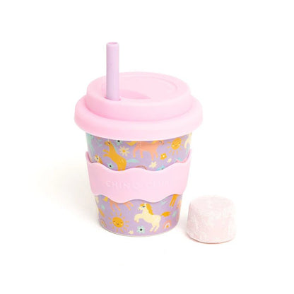 Chino Club Baby Chino Cup & Straw - Aster & Ruby