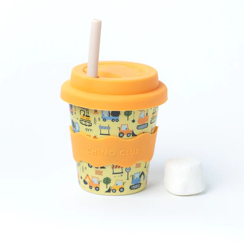 Chino Club Baby Chino Cup & Straw - Aster & Ruby