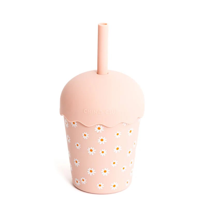 Chino Club Mini Smoothie Cup & Straw 200ml - Aster & Ruby