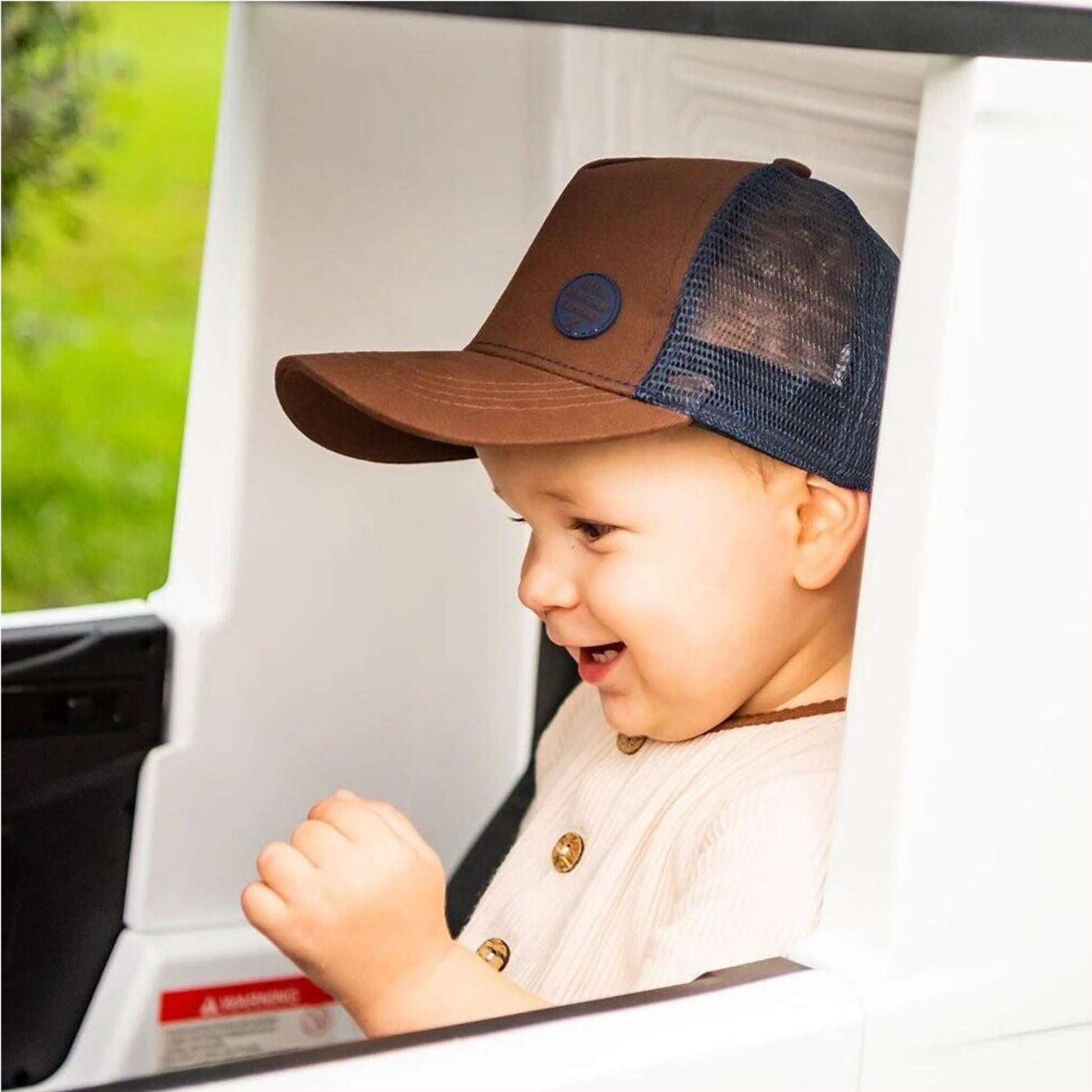 Little Renegade Company Chocolate Trucker Cap | Aster & Ruby