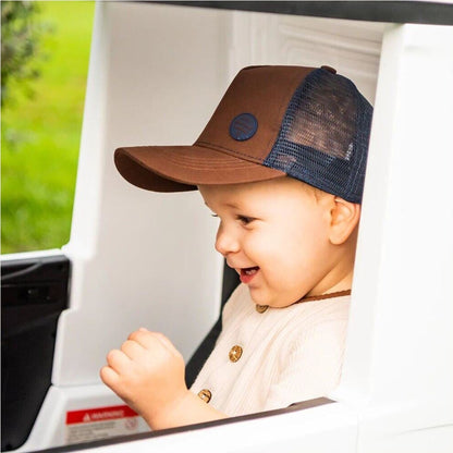 Little Renegade Company Chocolate Trucker Cap | Aster & Ruby