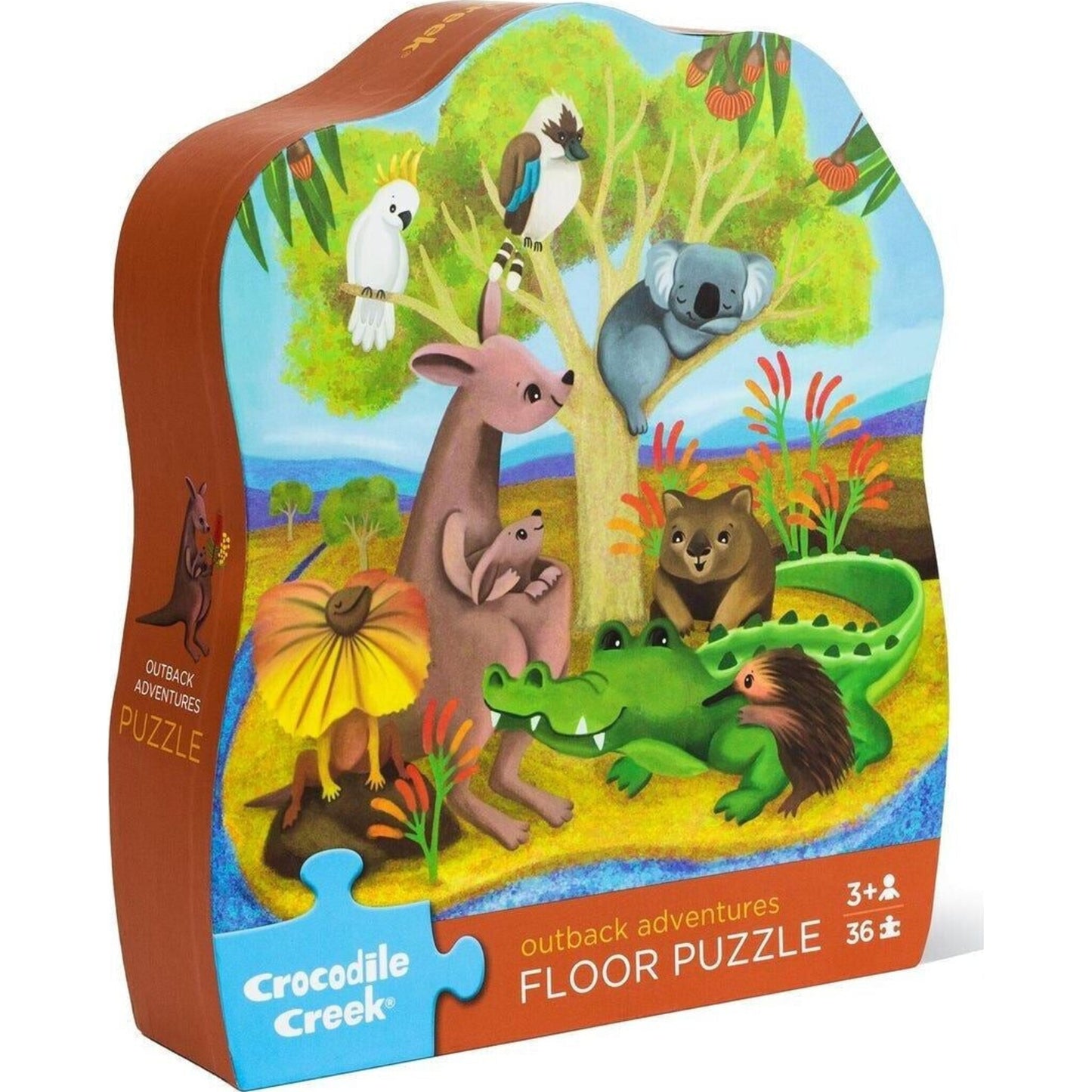 Crocodile Creek Classic Floor Puzzle 36 pc Outback Adventures | Aster & Ruby