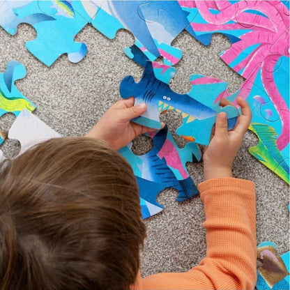 Crocodile Creek Classic Floor Puzzle 36 pc Shark Reef | Aster & Ruby