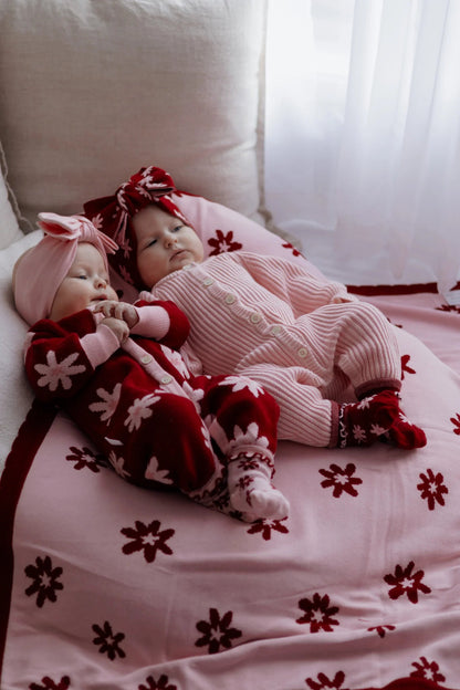CLASSIC KNIT ROMPER | PENNY - Aster & Ruby